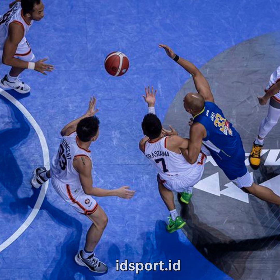 Formasi 4-3-2-1 Bola Basket