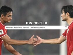 Formasi dan Posisi Pemain Timnas Indonesia