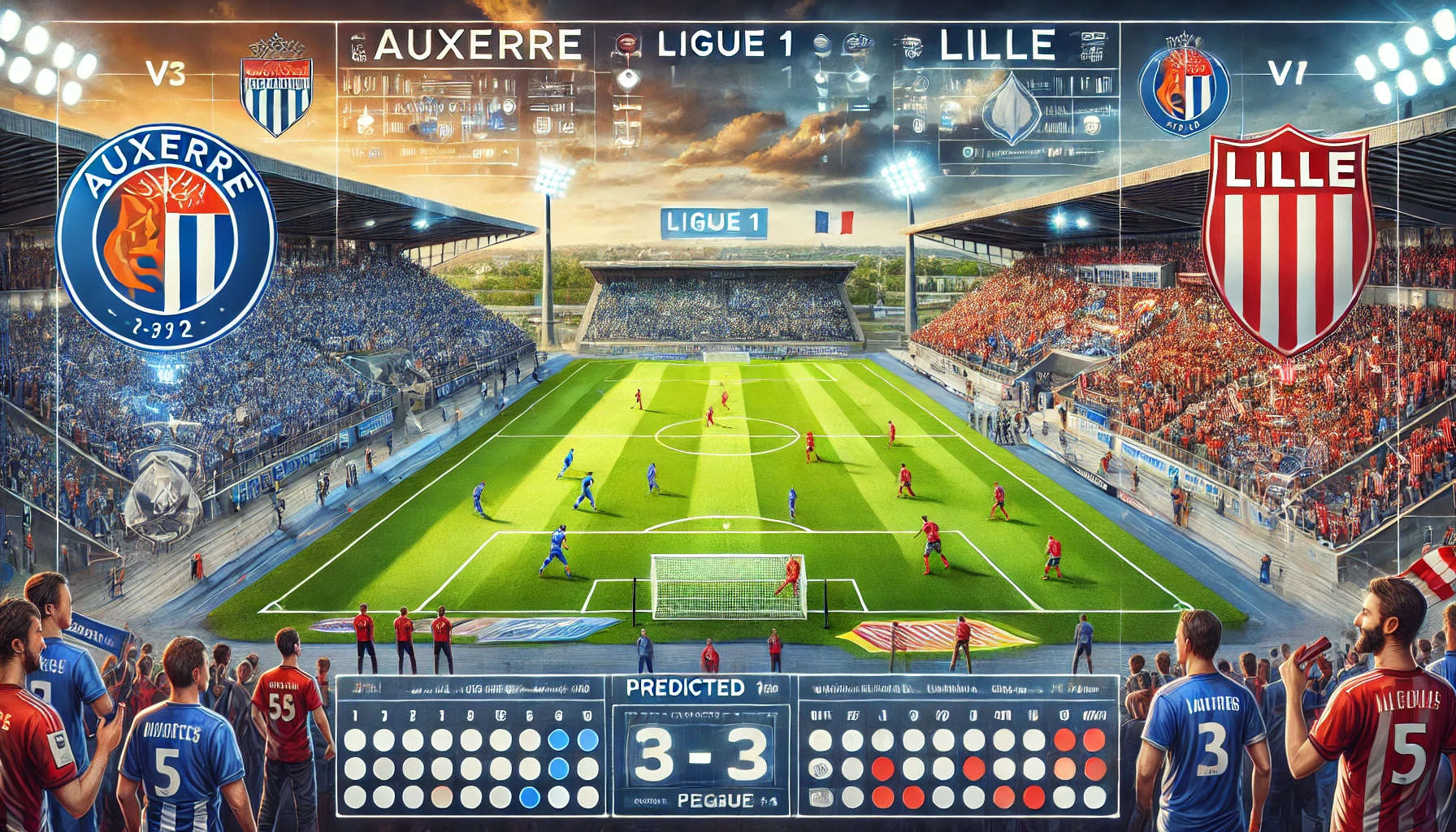 Auxerre vs Lille