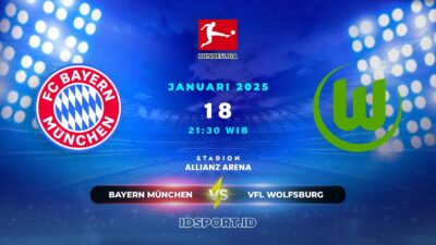 Prediksi Skor Pertandingan Bayern München vs VfL Wolfsburg Bundesliga