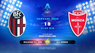 Prediksi Skor Pertandingan Bologna vs Monza, Serie A