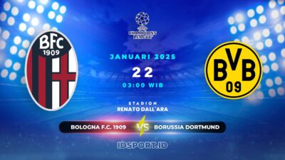 Prediksi Skor Pertandingan Bologna vs Dortmund, Champions League