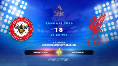 Prediksi Skor Pertandingan Brentford vs Liverpool, Premier League