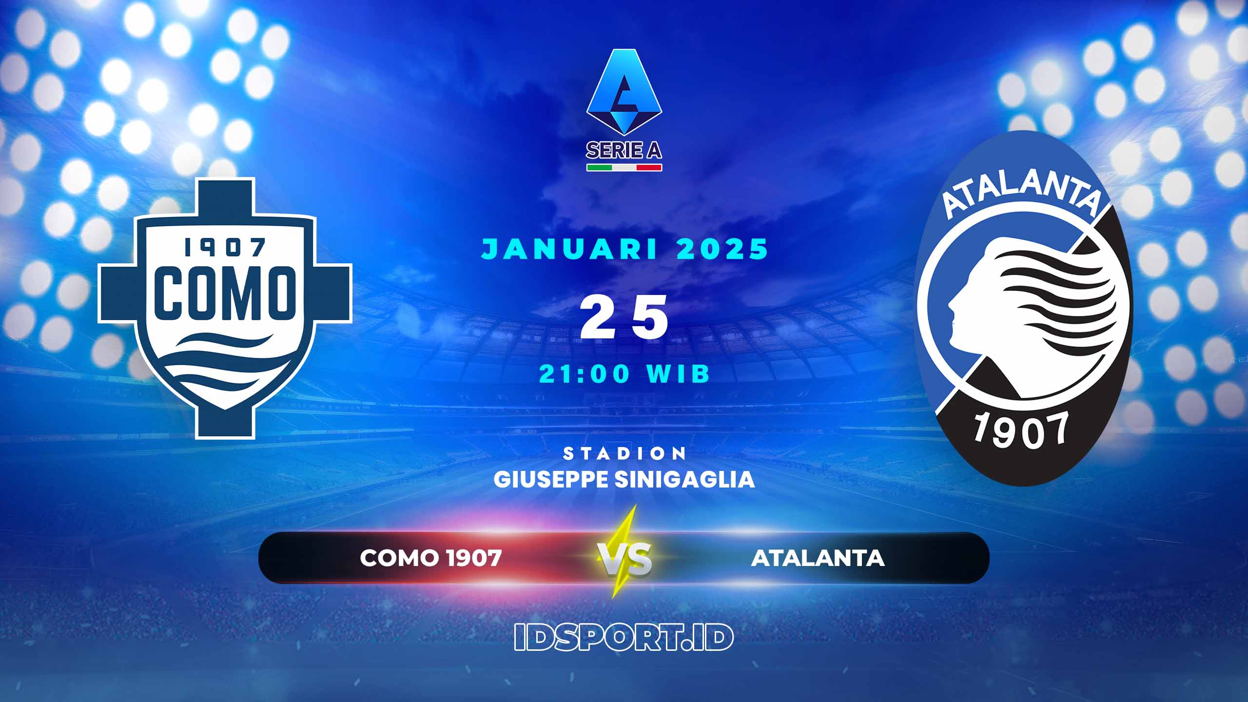 Prediksi Skor Pertandingan Como vs Atalanta, Serie A