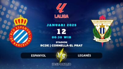 Prediksi Skor Espanyol vs Leganes Duel Sengit di LaLiga