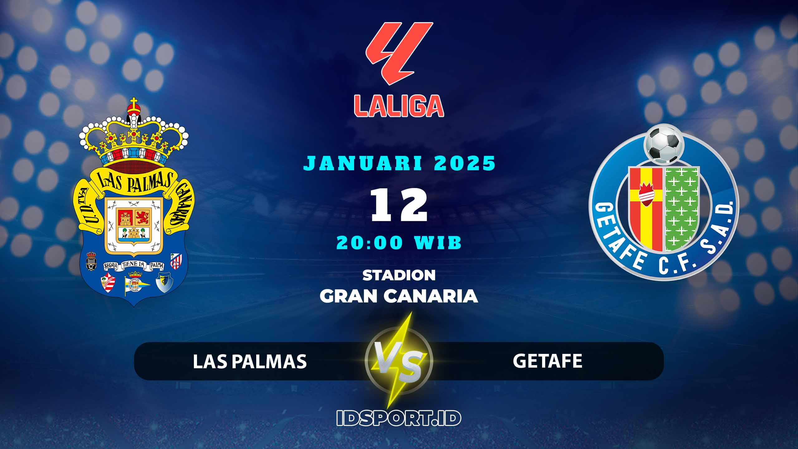 Prediksi Skor Las Palmas vs Getafe Duel Ketat di LaLiga