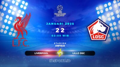 Prediksi Skor Pertandingan Liverpool vs Lille OSC, Champions League