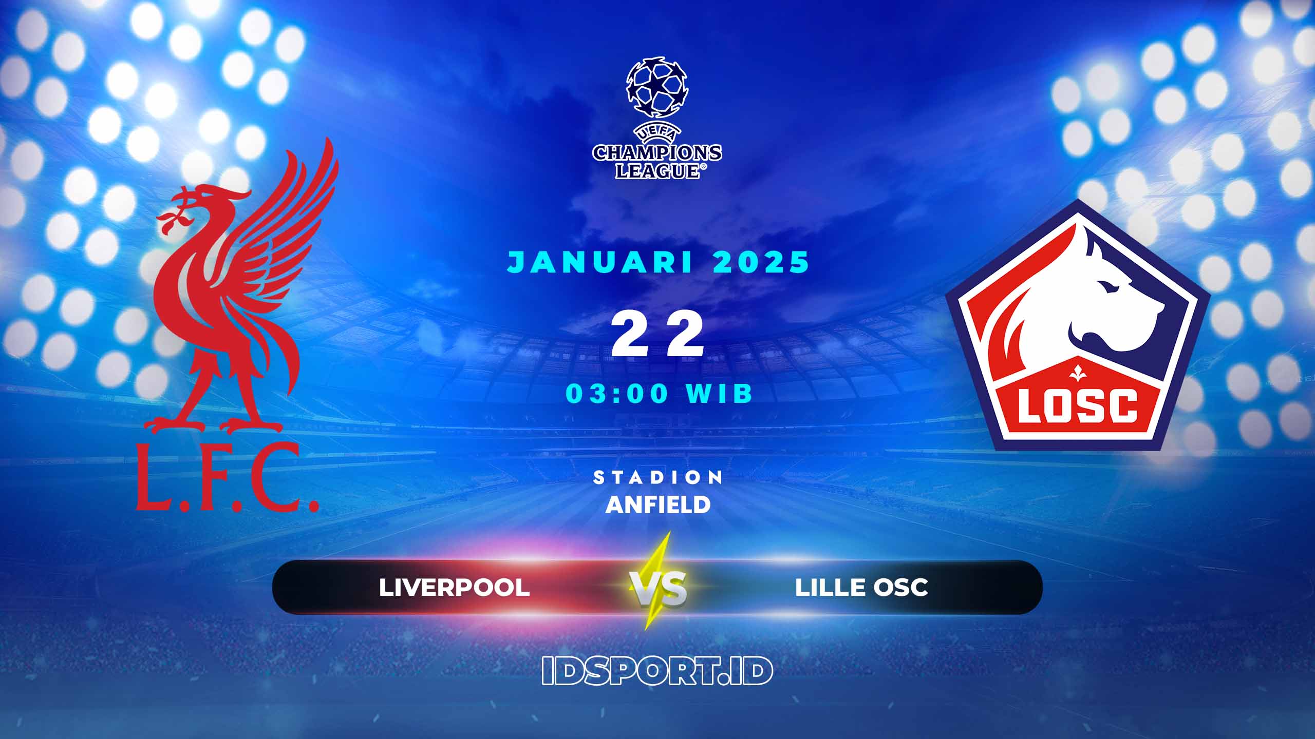 Prediksi Skor Pertandingan Liverpool vs Lille OSC, Champions League