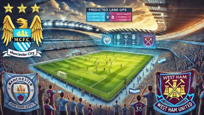 Preview: Manchester City vs West Ham United – Prediksi, Berita Tim, Susunan Pemain