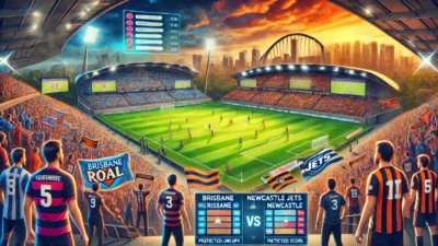 Prediksi Skor Brisbane Roar vs Newcastle Jets dan Susunan Pemain: Duel Sengit di A-League