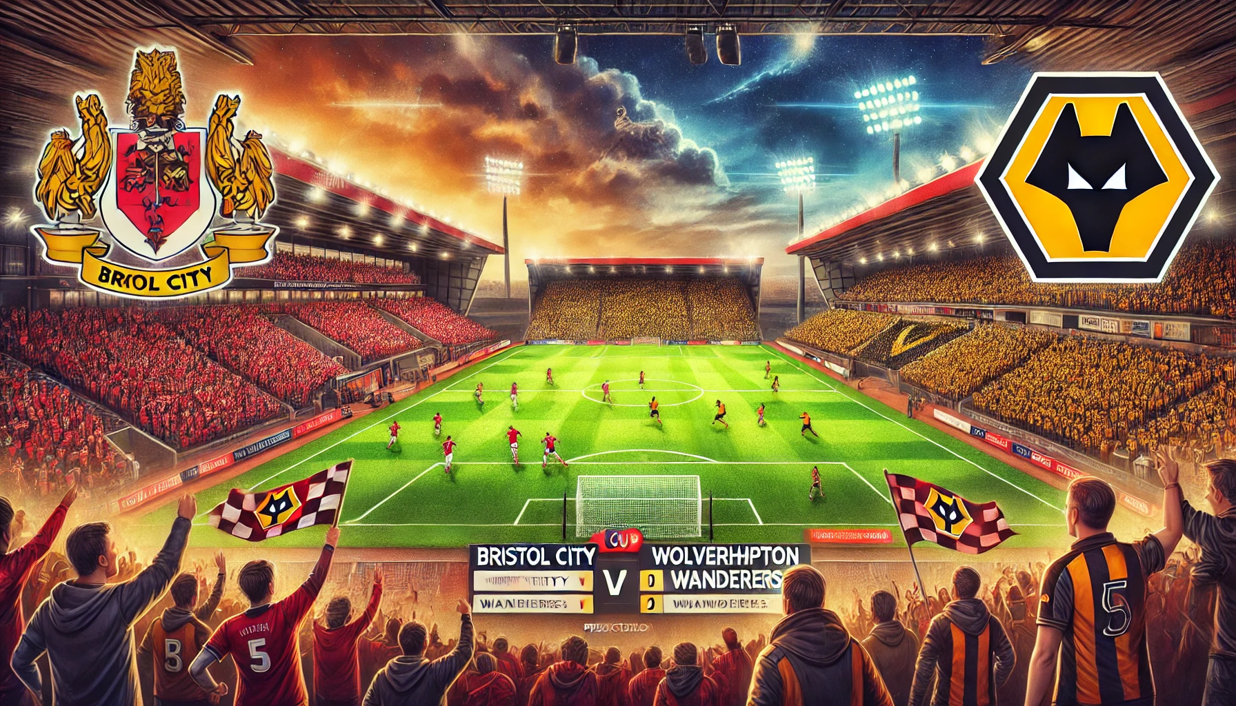Prediksi Skor Bristol City vs Wolverhampton