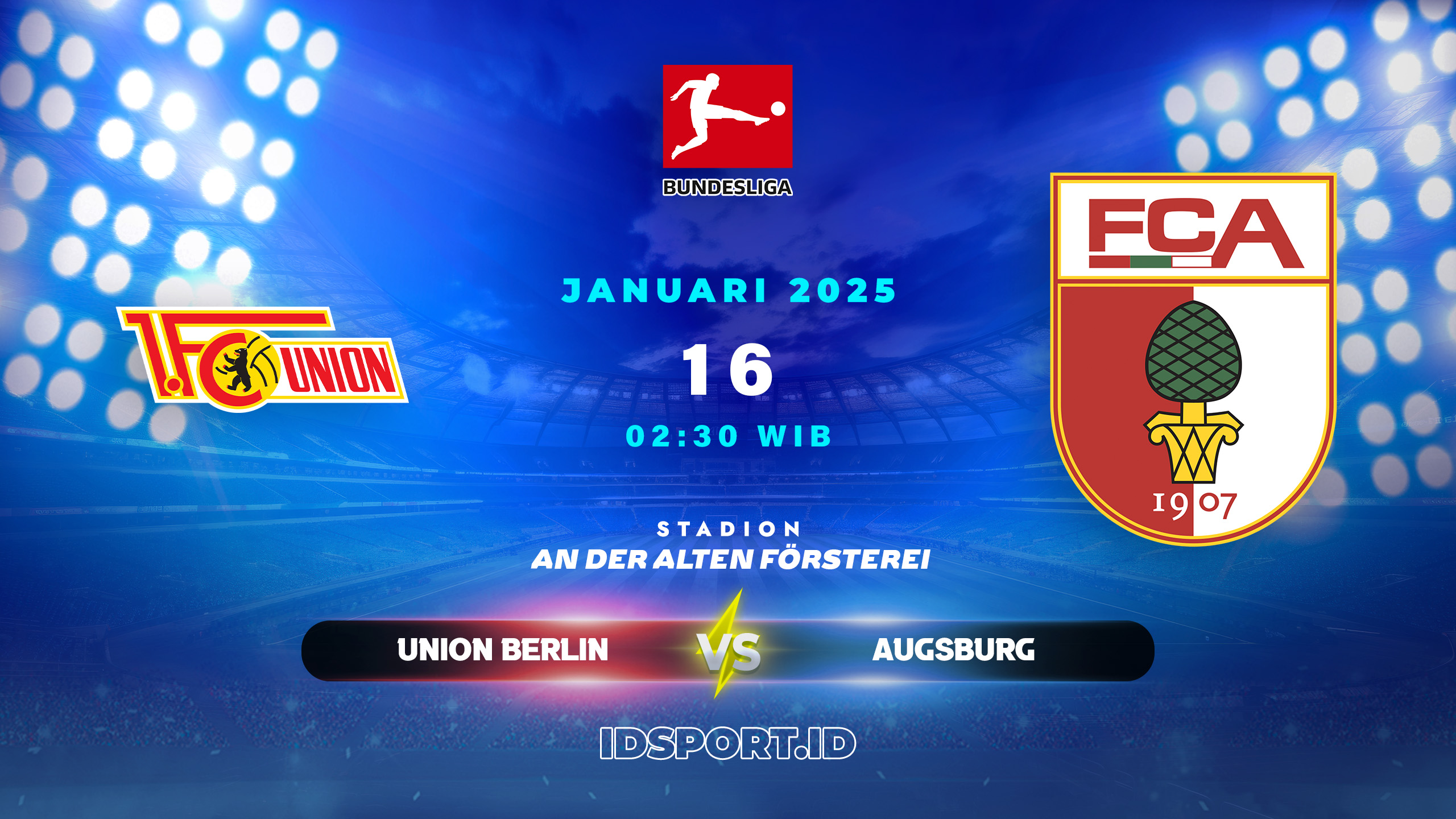 Prediksi Skor Pertandingan Union Berlin vs Augsburg Bundesliga