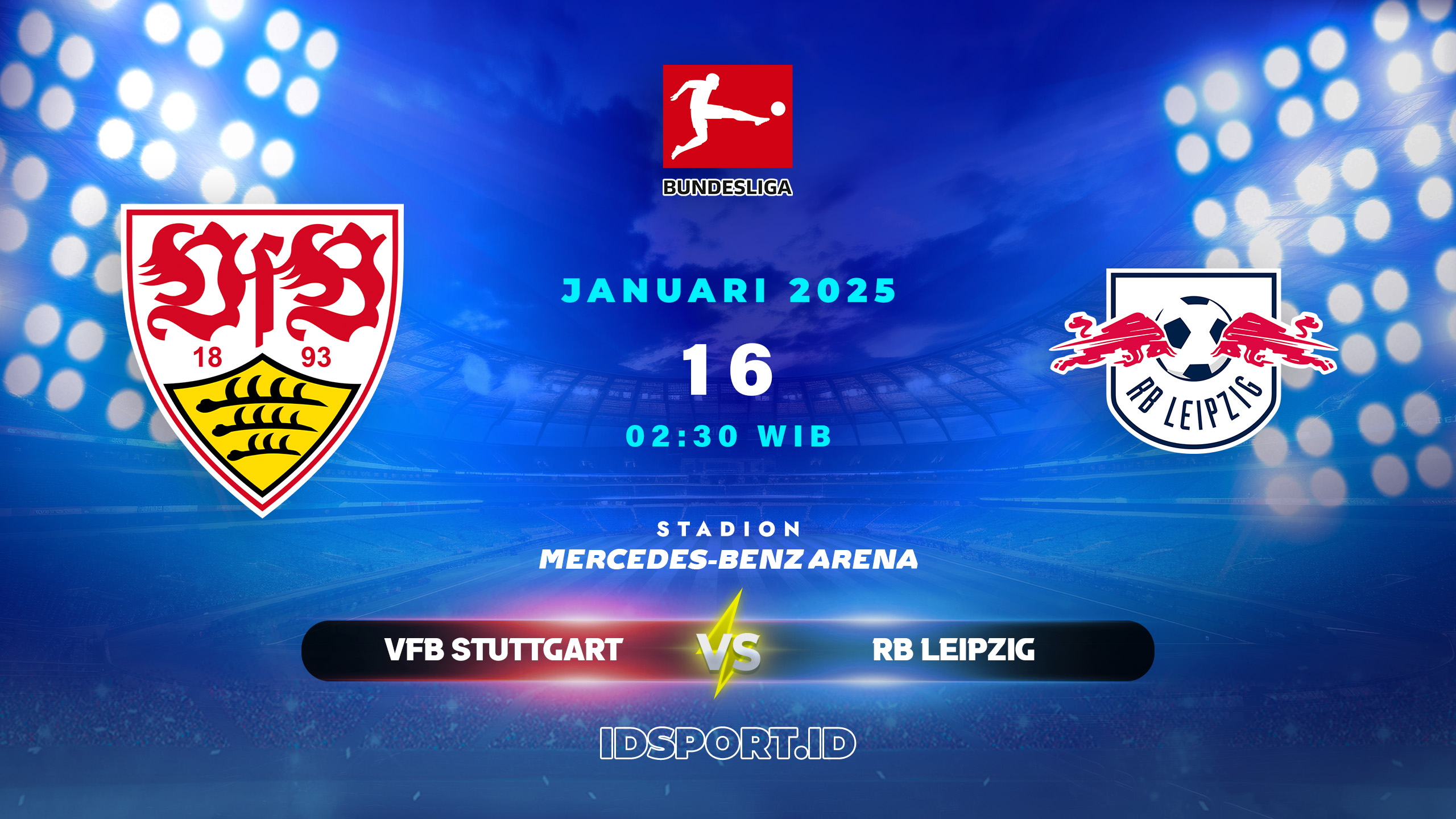 Prediksi Skor Pertandingan VfB Stuttgart vs RB Leipzig Bundesliga