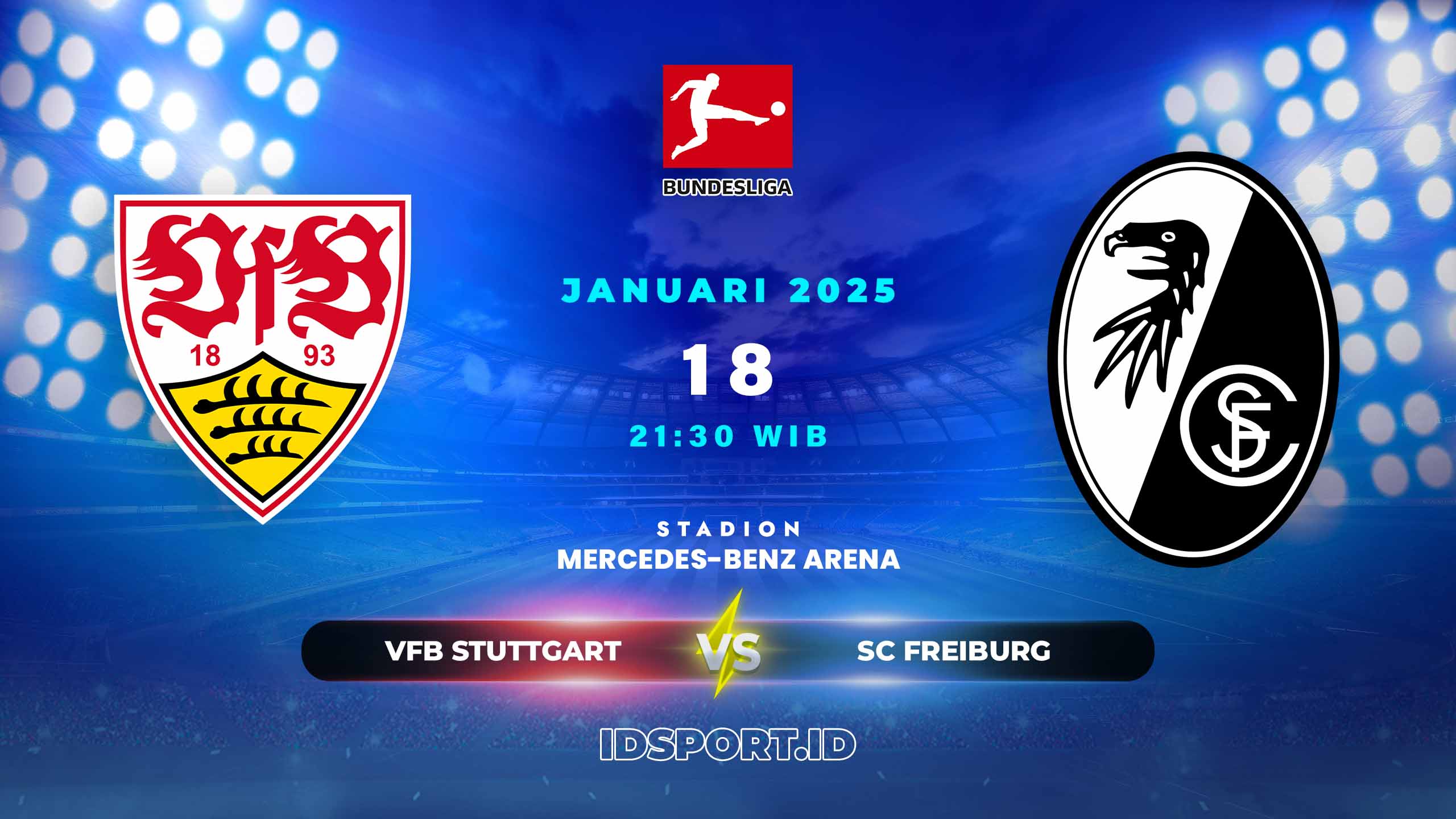 Prediksi Skor Pertandingan VfB Stuttgart vs SC Freiburg, Bundesliga