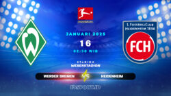 Prediksi Skor Pertandingan Werder Bremen vs Heidenheim Bundesliga
