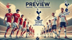 Preview: AZ Alkmaar vs Tottenham Hotspur – Prediksi, Berita Tim, Susunan Pemain